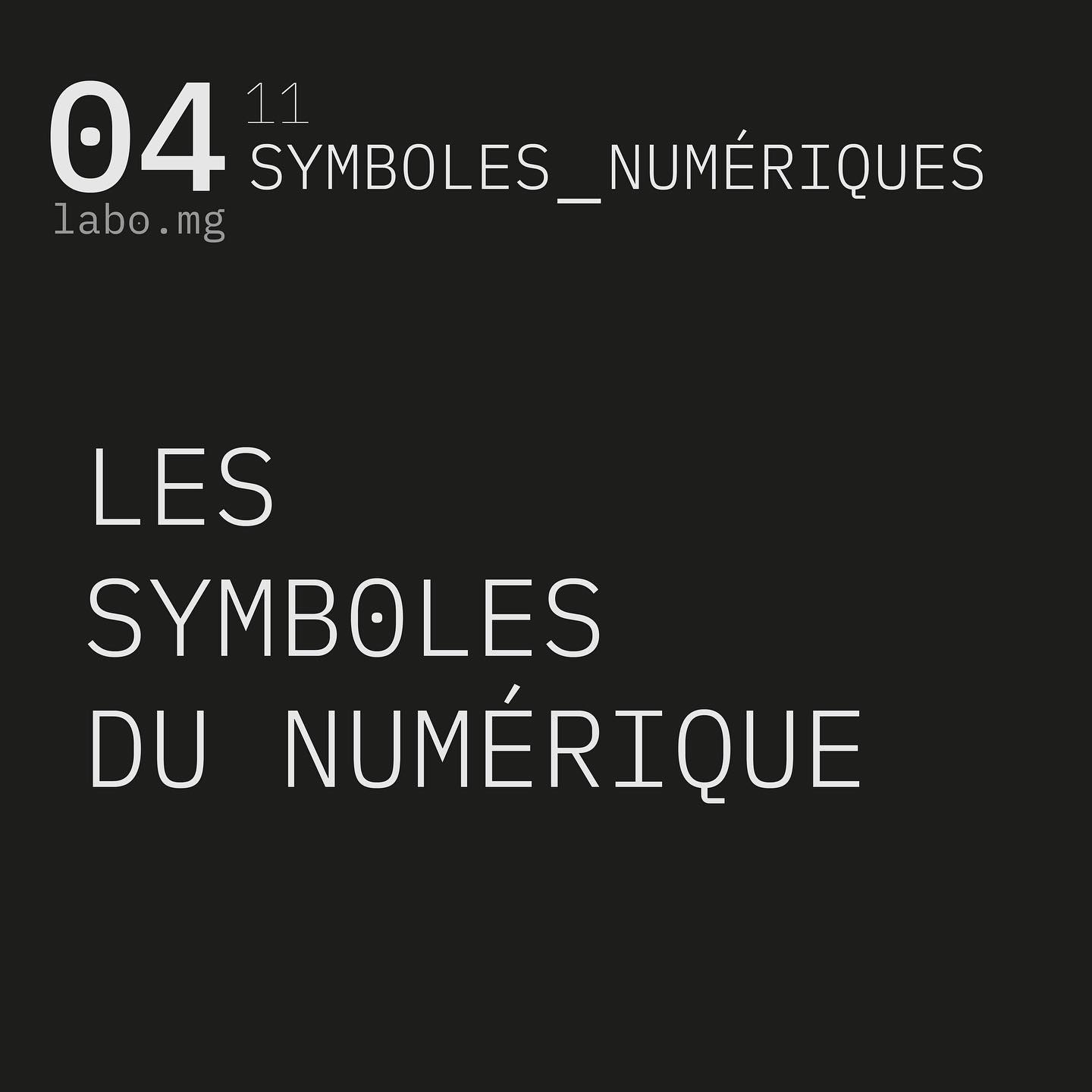Symboles du numérique