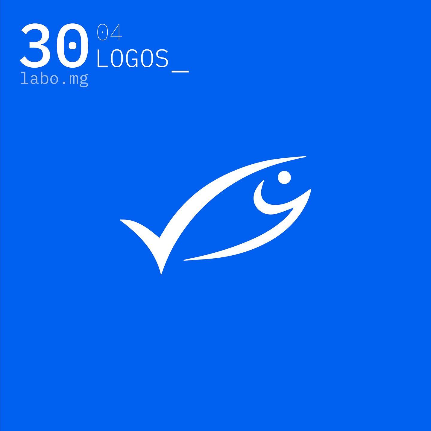 Les créatures marines en logo