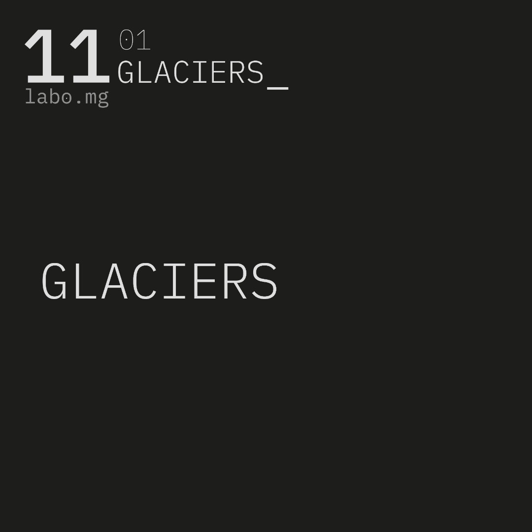Les glaciers