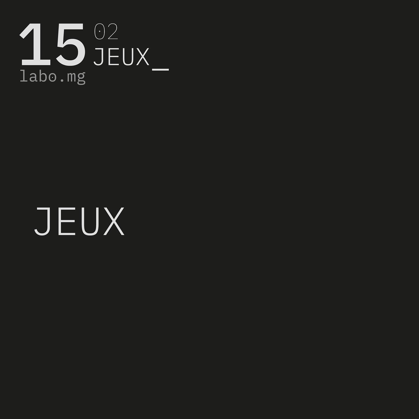 Les jeux et la nature