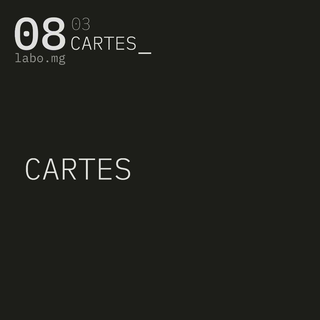 Cartes et environnements