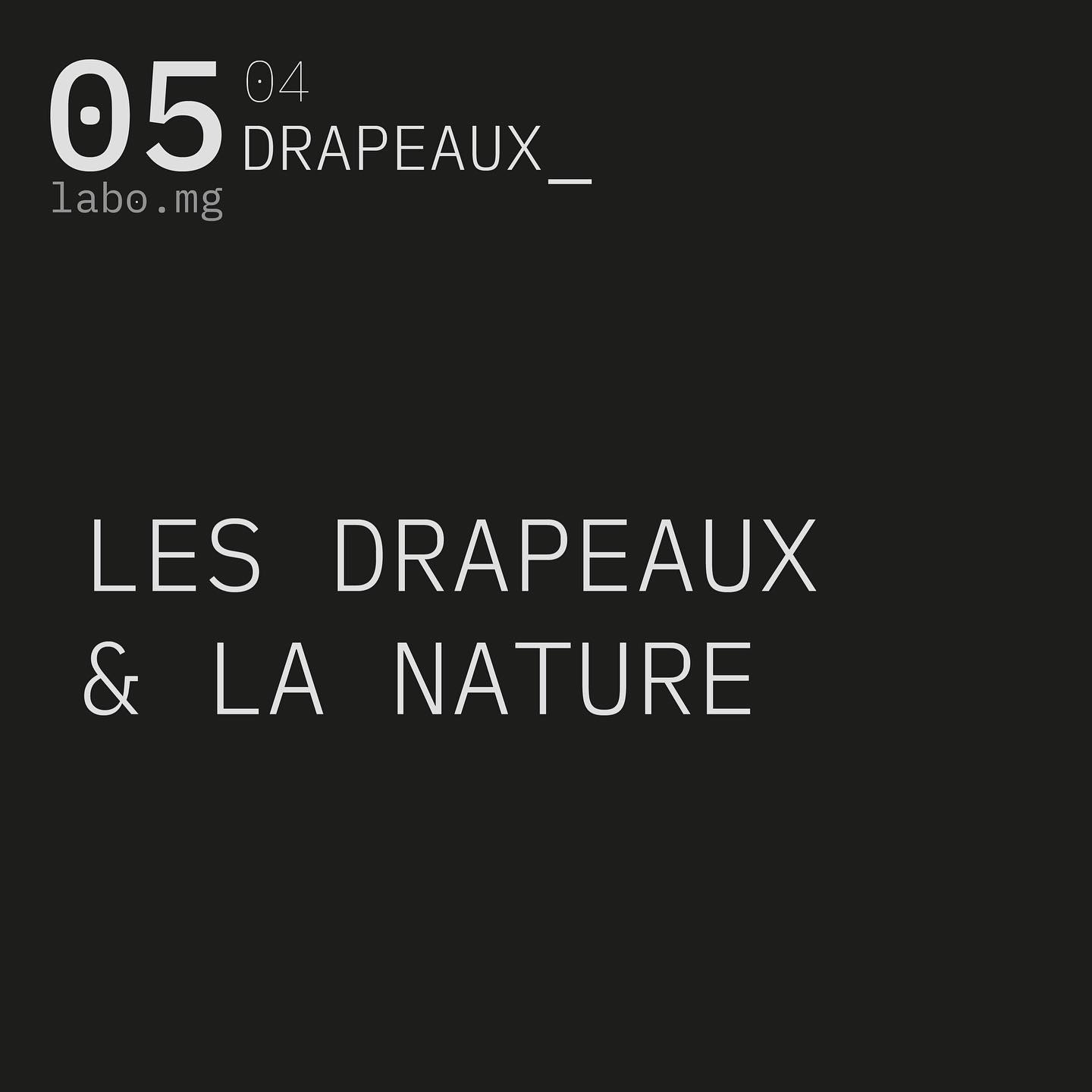 Drapeaux & nature